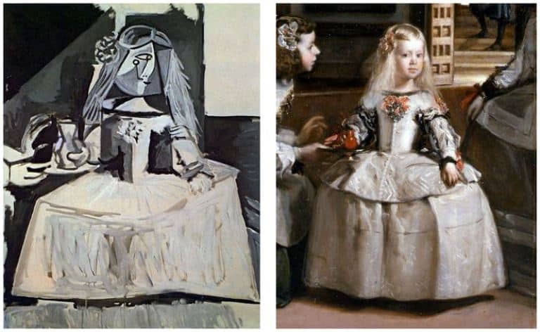 Las Meninas Velazquez vs Picasso