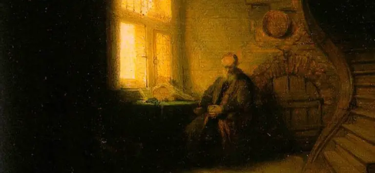 Rembrandt - The Philosopher