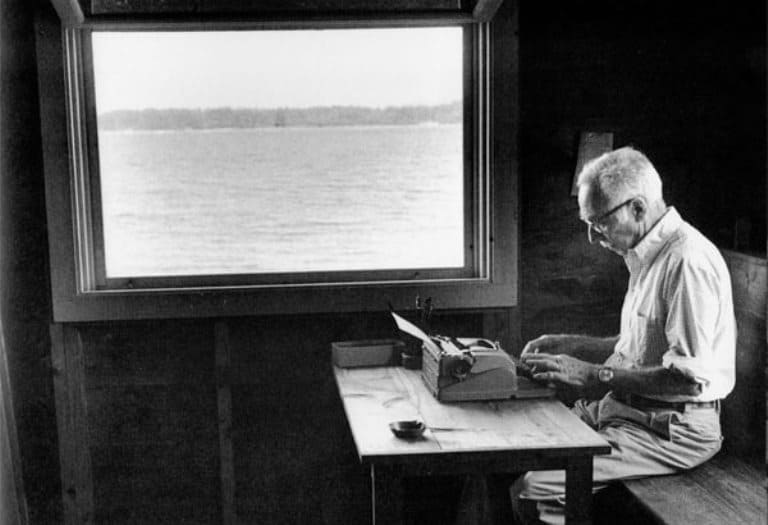 EB White, Writing Great Essays in His Cabin