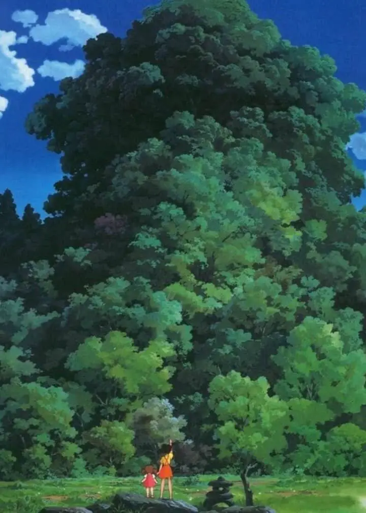 giant camphor tree totoro