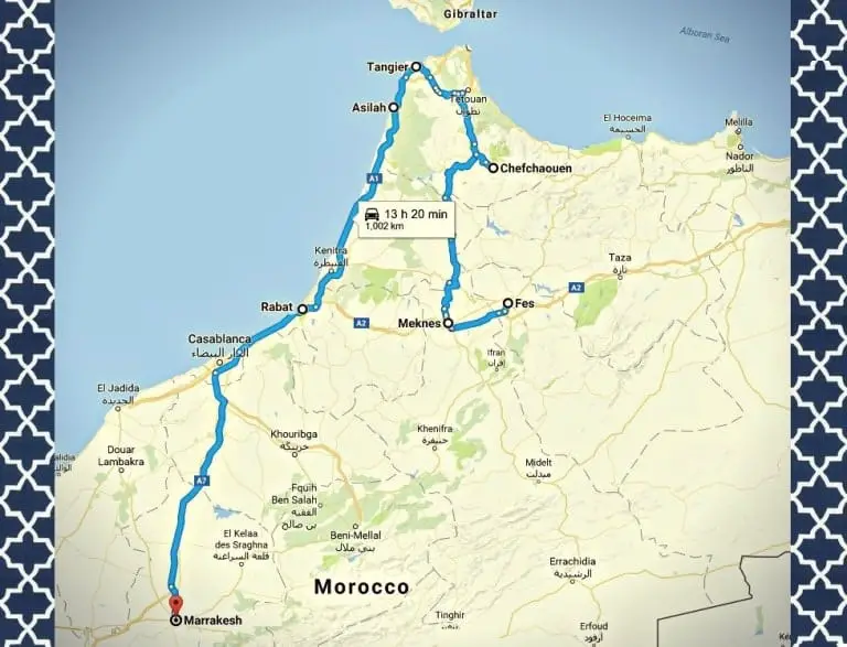 morocco-journey-map