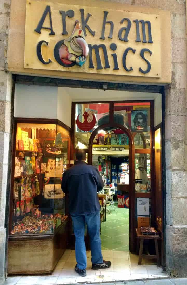 Arkham Comics Bookstore Barcelona