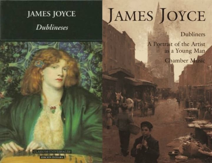 joyce dubliners in spanish and english