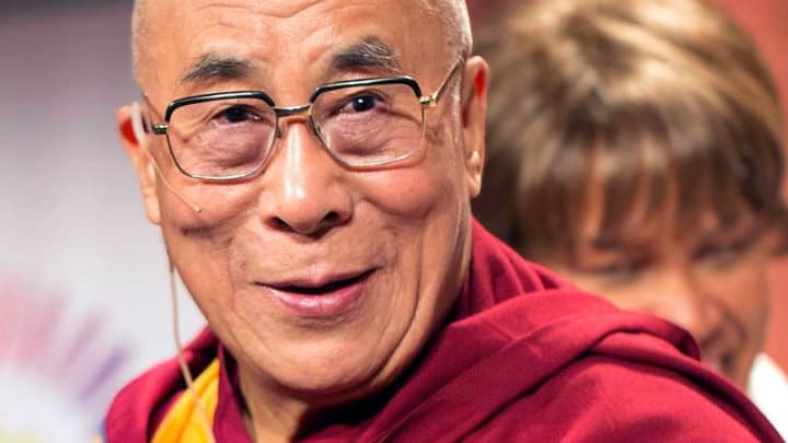 dalai lama face