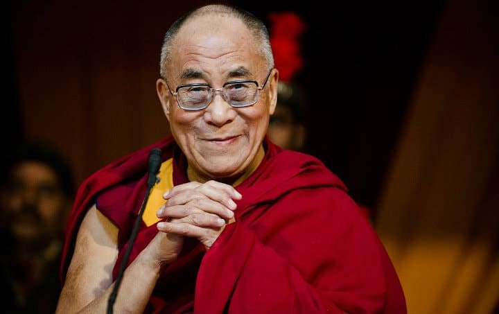 dalai lama hands joined