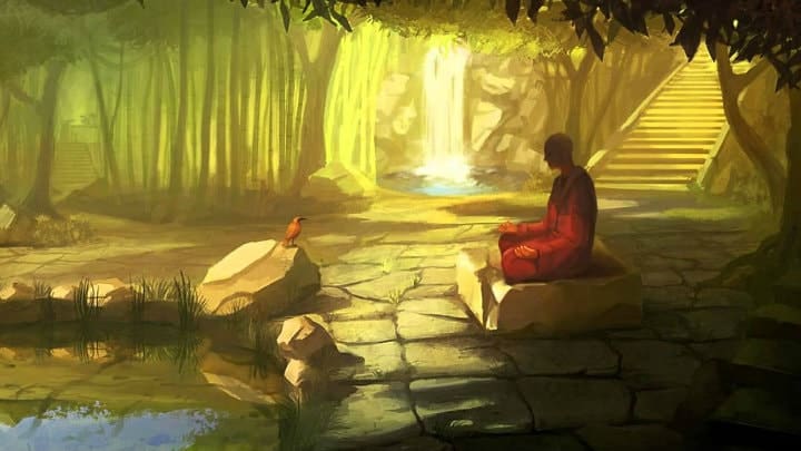 meditation painting