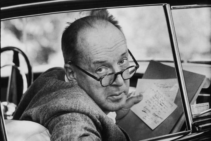 vladimir nabokov writing photograph