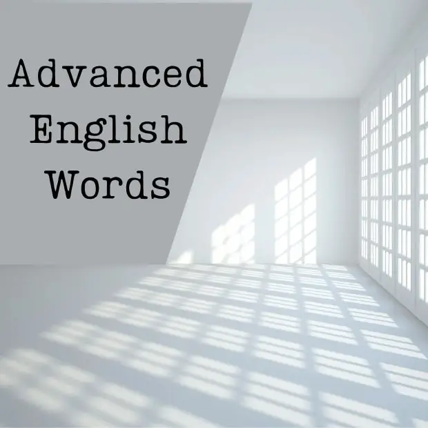 Learning English Vocabulary Daily, Advanced Vocabulary