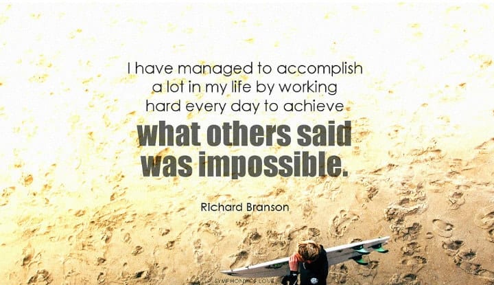 richard branson motivational quote