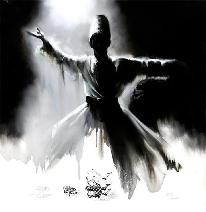 darvish whirling graphic art