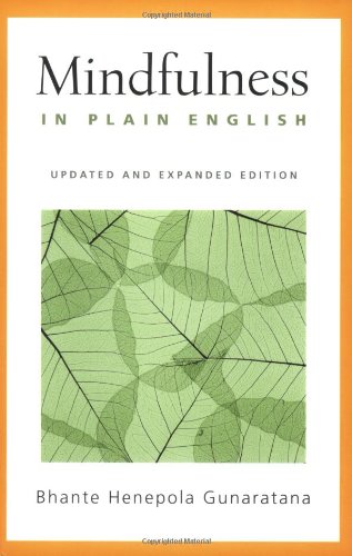 mindfulness in plain english cover
