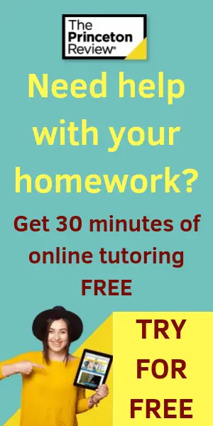 homework help princeton review