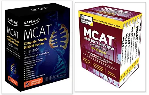 confronto tra kaplan e princeton review mcat book 