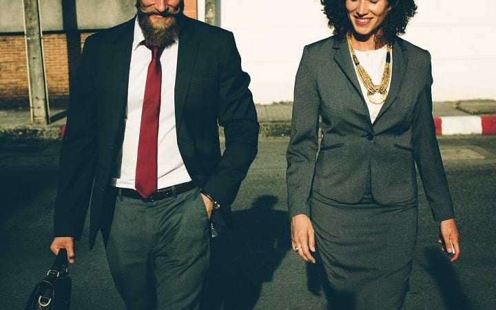 lawyers walking together