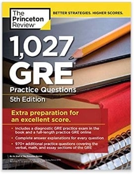 1027 gre practice questions book