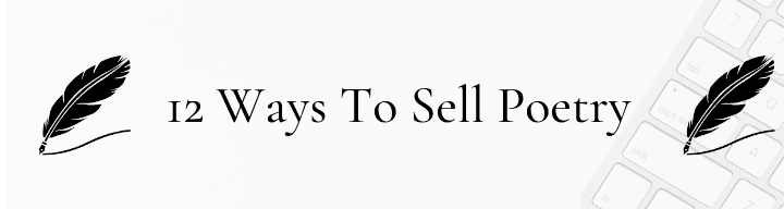 12 ways to sell poetry