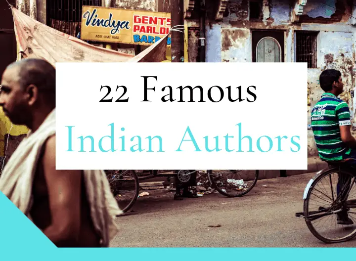 22 Famous Indian Authors Featured Graphic 