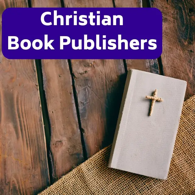 christian book publishers - featured image