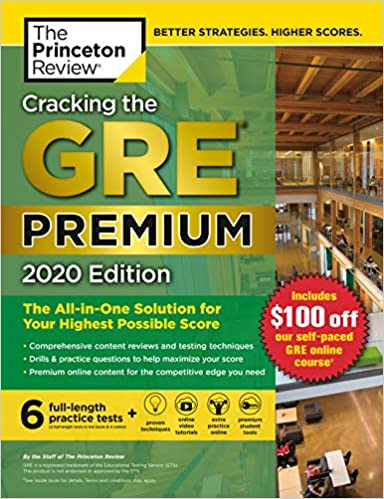 cracking the GRE 2020 edition