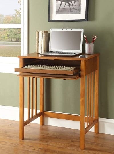 Convenience Concepts Designs2Go Mission Desk, Oak