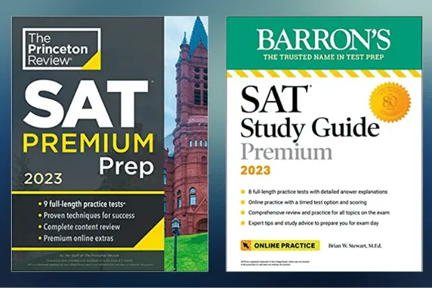 SAT prep books