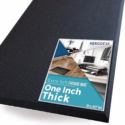 herodesk one inch thick mat