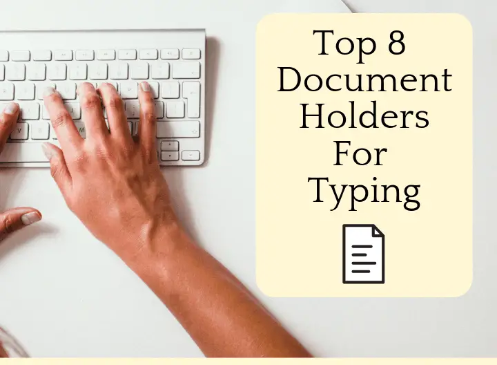 top 8 document holders for typing - featured graphic