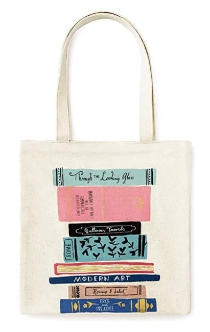 kate spade canvas book tote