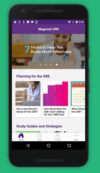 magoosh gre mobile app