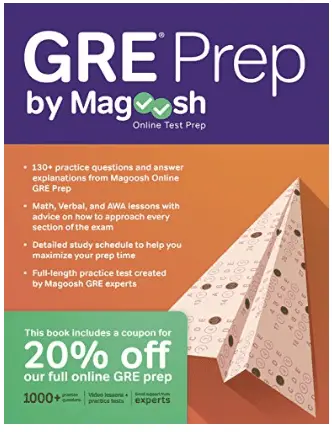 magoosh gre prep book