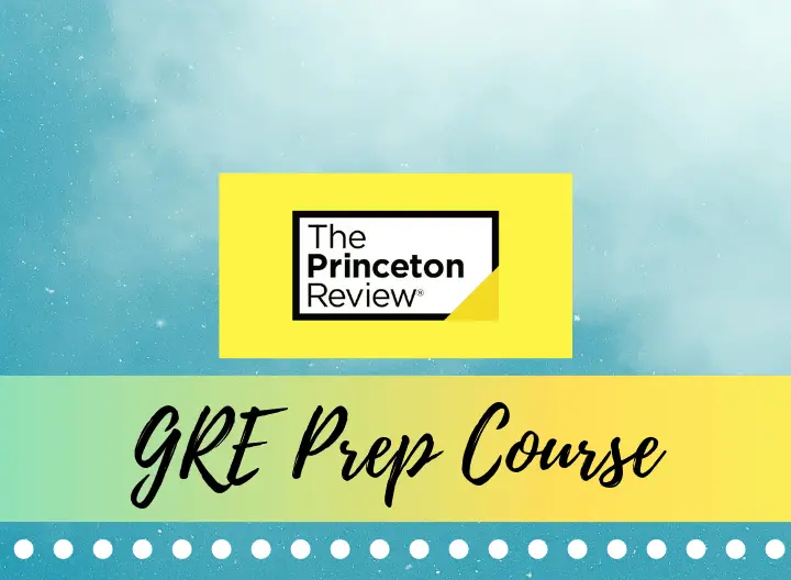 princeton review gre prep course - featured image