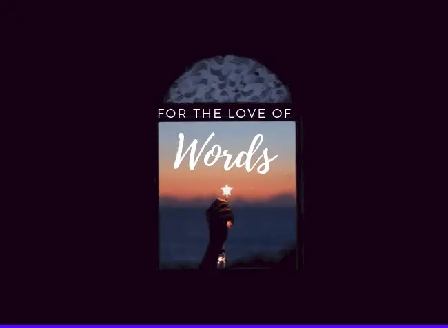 for the love of words - featured image
