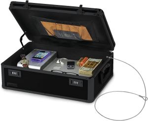 vaultz storage lock box 