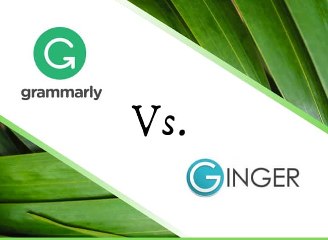 grammarly vs ginger logos - featured image