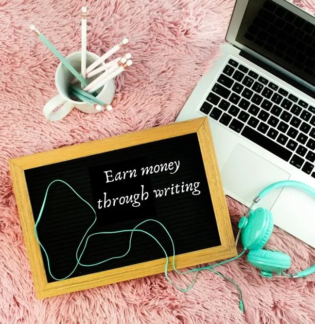 earn money by writing - quote