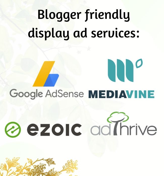 blogger friendly display ads services