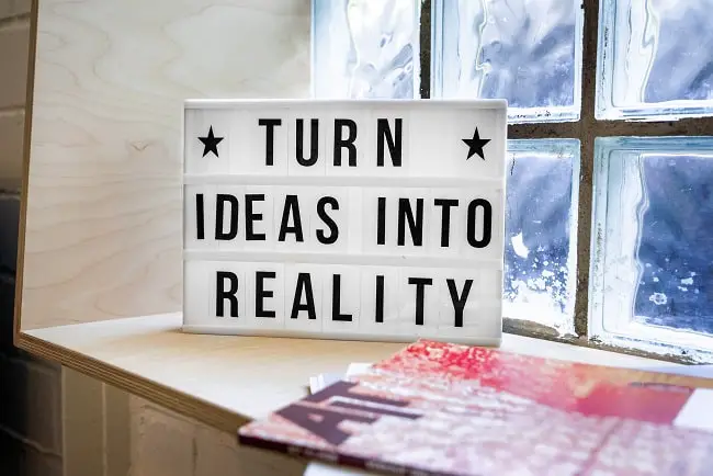 ideas into reality
