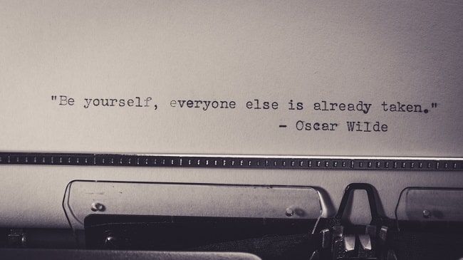 typewritten quote