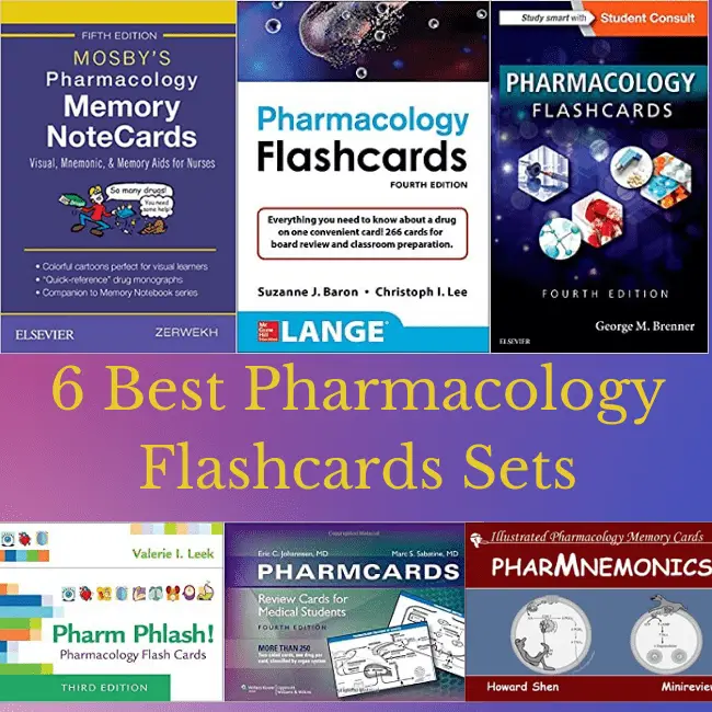 pharmacology flashcards sets