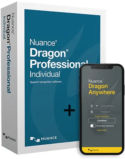 dragon professional and dragon anywhere