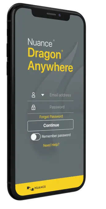Dragon Anywhere Mobile App