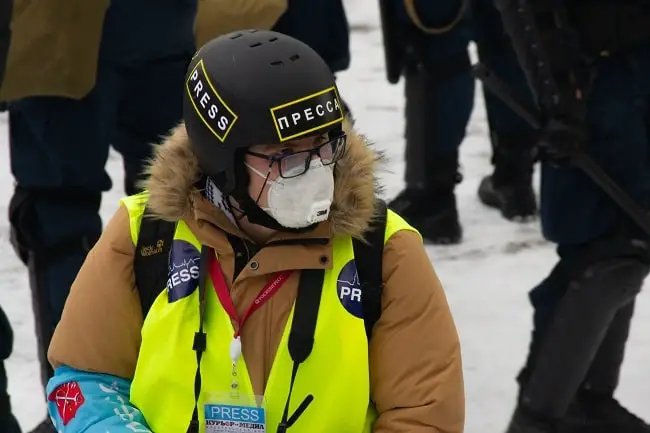 journalist covering climate change