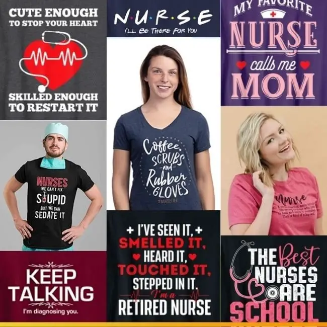 funny nurse shirt designs