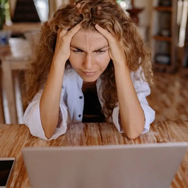 woman experiencing burnout