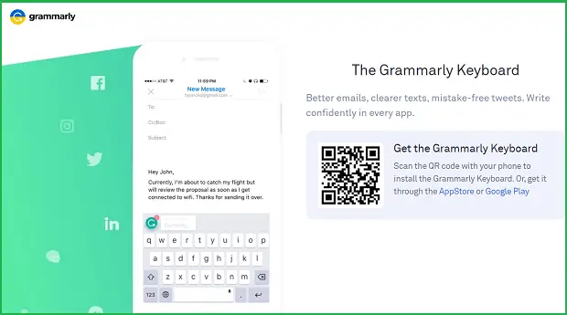 grammarly keyboard