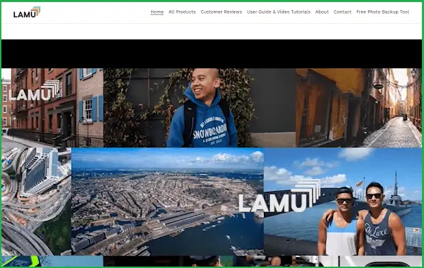 lamu landing page