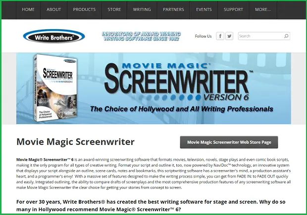 movie magic screenwriter