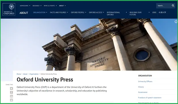 oxford university press