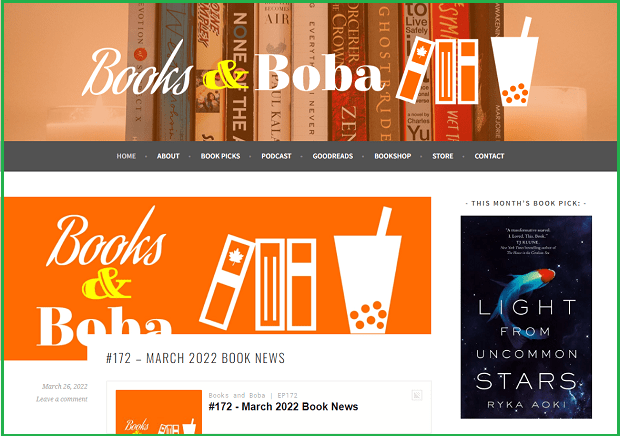 books & boba literary podcasts