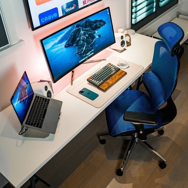 ergonomic setup for home office - featured image